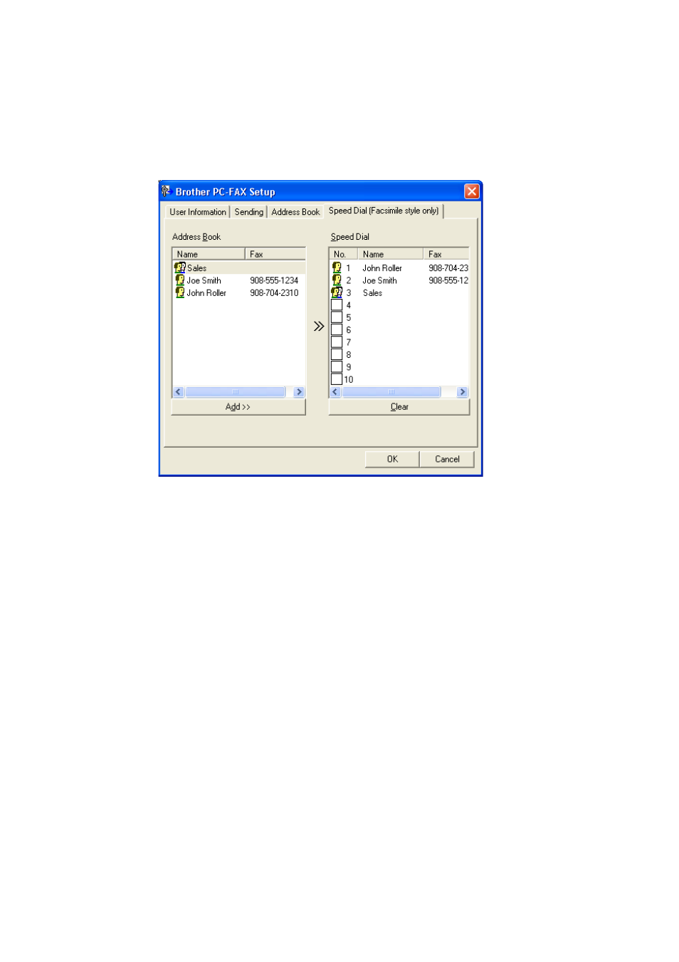 Speed-dial setup, Speed-dial setup -6 | Brother MFC-8640D User Manual | Page 101 / 179