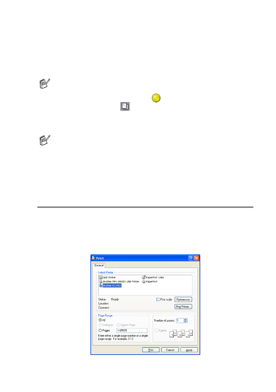 Redial, Redial -17, Sending a file as a pc-fax using the simple | Style user interface -17 | Brother MFC-8640D User Manual | Page 112 / 179