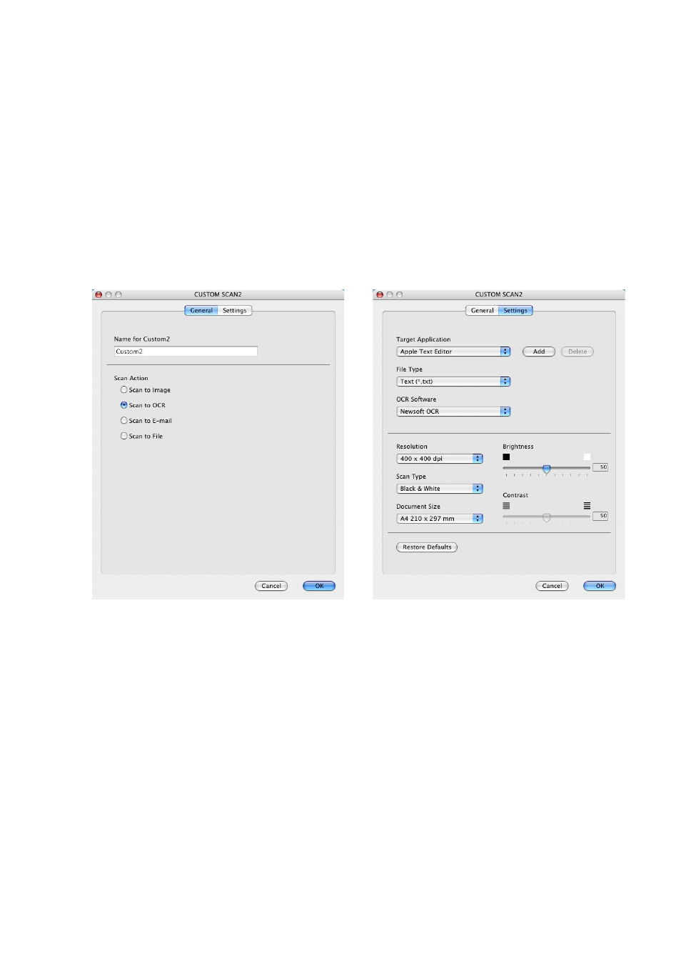 Scan to ocr, Scan to ocr: -41 | Brother MFC-8640D User Manual | Page 156 / 179