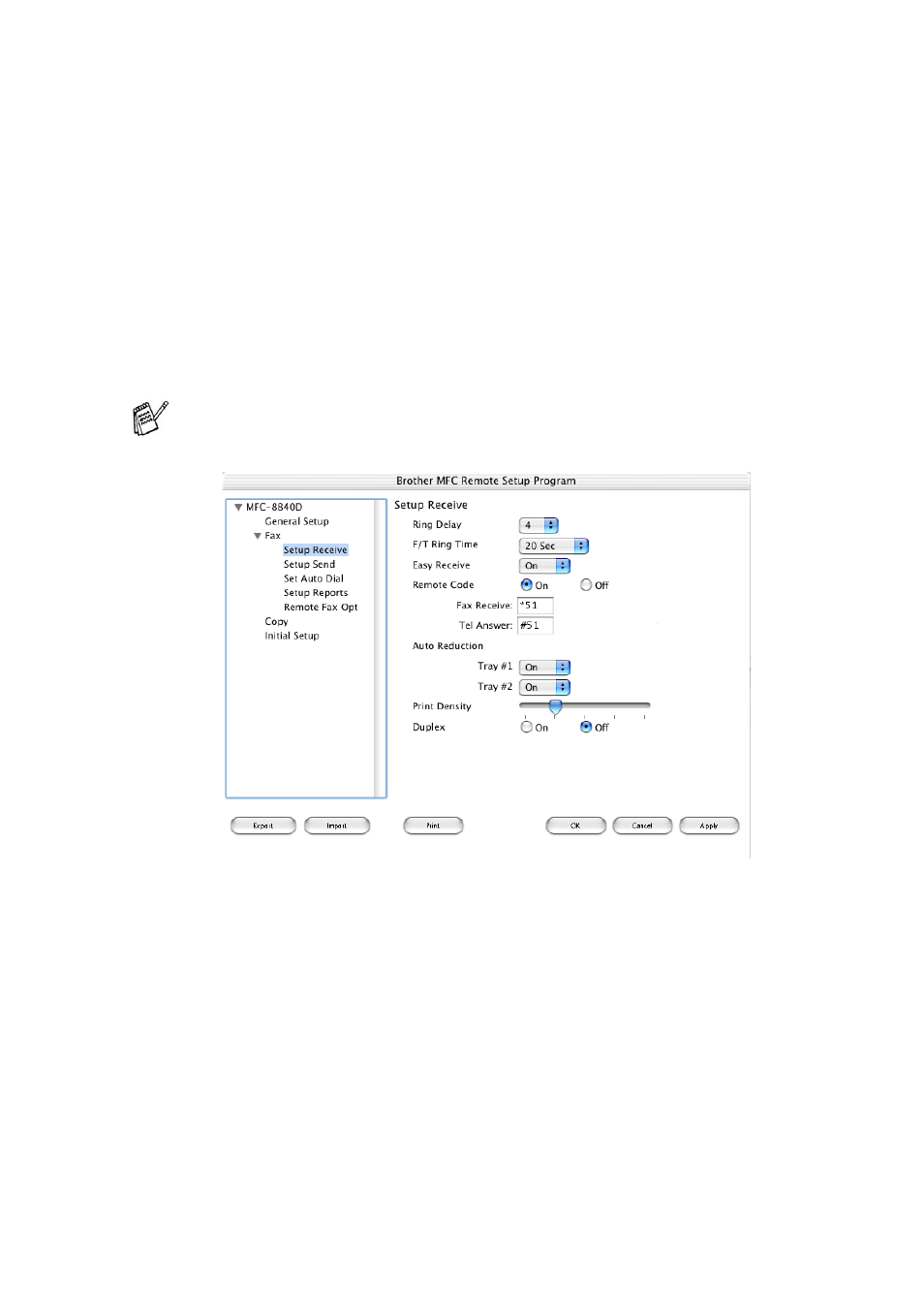 Mfc remote setup (mac os, X) (for mfc-8440, Mfc-8640d, mfc-8840d and mfc-8840dn only) -47 | See mfc remote setup (mac os, X) (for | Brother MFC-8640D User Manual | Page 162 / 179
