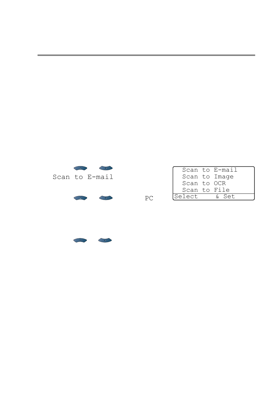 Using the scan key, Scan to e-mail (pc), Using the scan key -5 | Scan to e-mail (pc) -5 | Brother MFC-8640D User Manual | Page 168 / 179