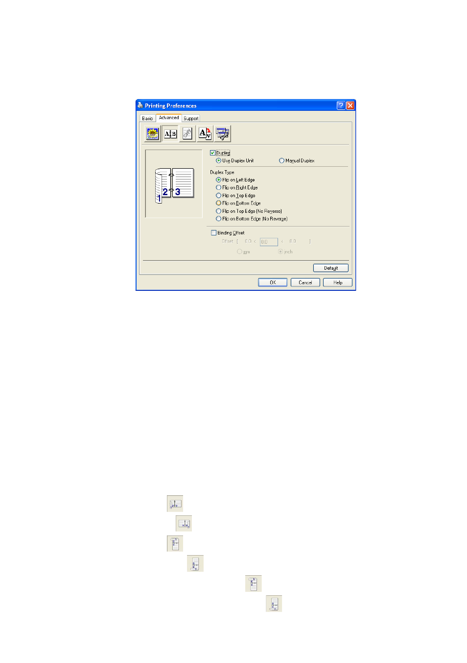 Duplex printing, Duplex printing -8 | Brother MFC-8640D User Manual | Page 33 / 179