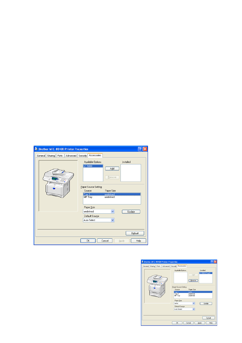 Accessories tab, Accessories tab -16 | Brother MFC-8640D User Manual | Page 41 / 179