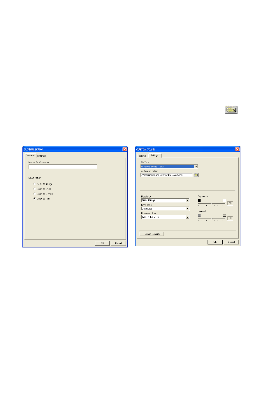 Scan to file, Scan to file: -15 | Brother MFC-8640D User Manual | Page 87 / 179