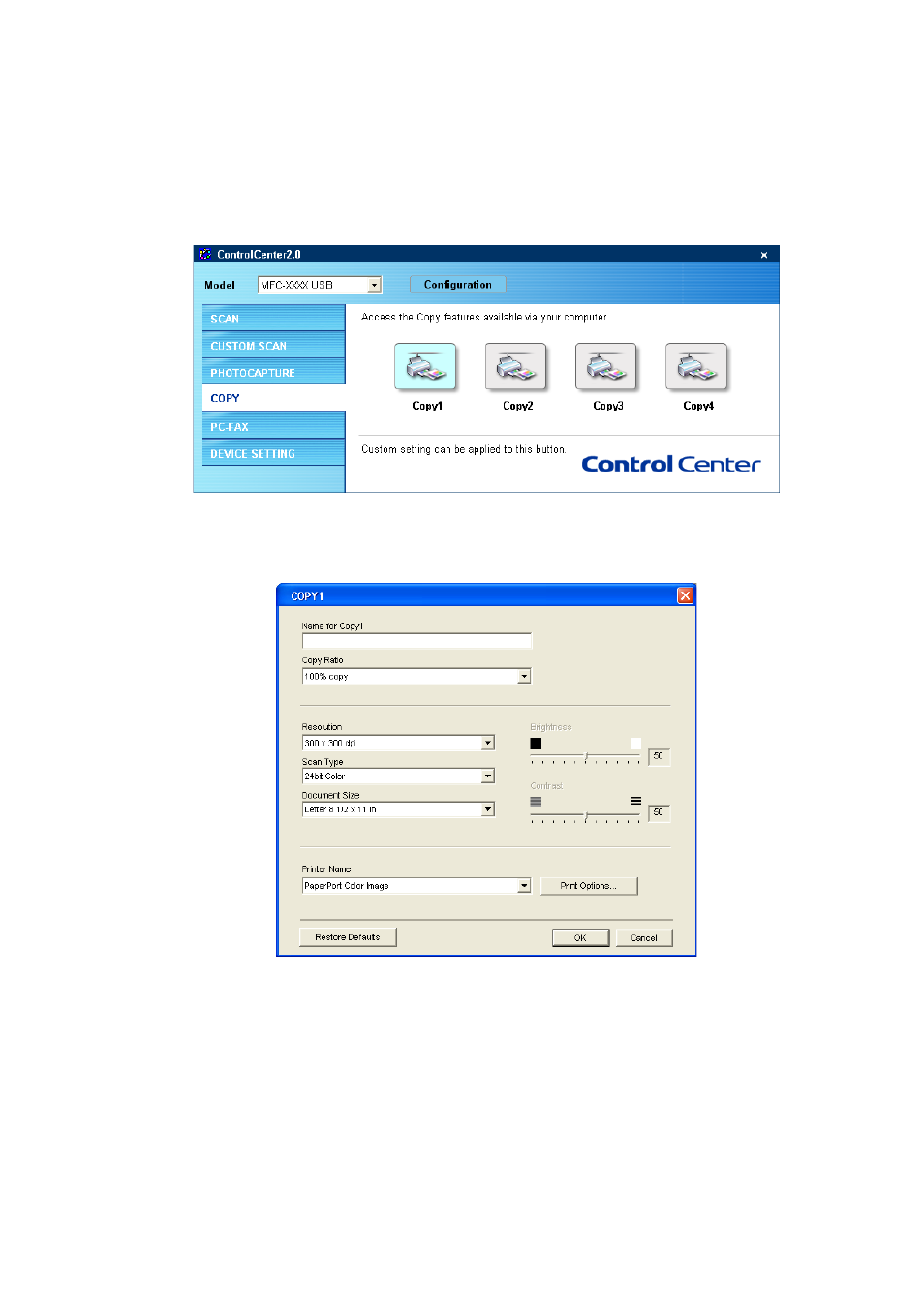 Copy, Copy -16 | Brother MFC-8640D User Manual | Page 88 / 179