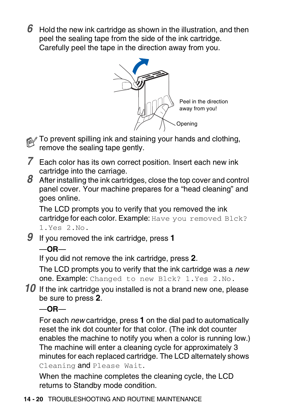 Brother FAX 1920CN User Manual | Page 187 / 214