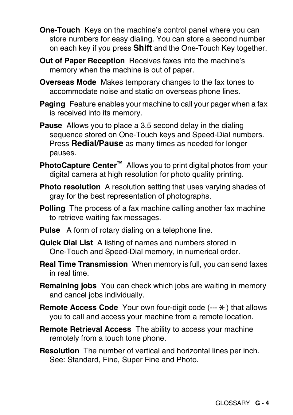 Brother FAX 1920CN User Manual | Page 192 / 214