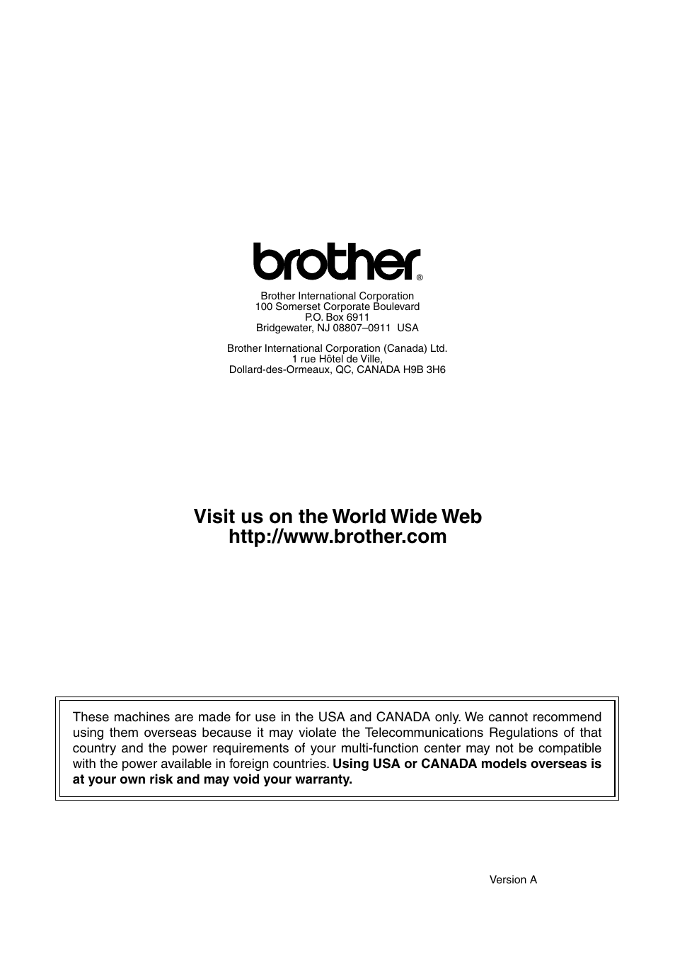 Brother | Brother FAX 1920CN User Manual | Page 214 / 214