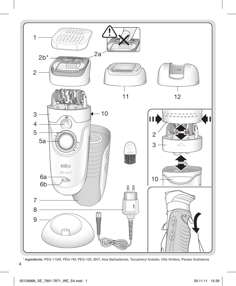 92126888_se_7891-7871_we_s4 | Braun 7771 Silk-épil 7 Dual Epilator Legs User Manual | Page 4 / 74