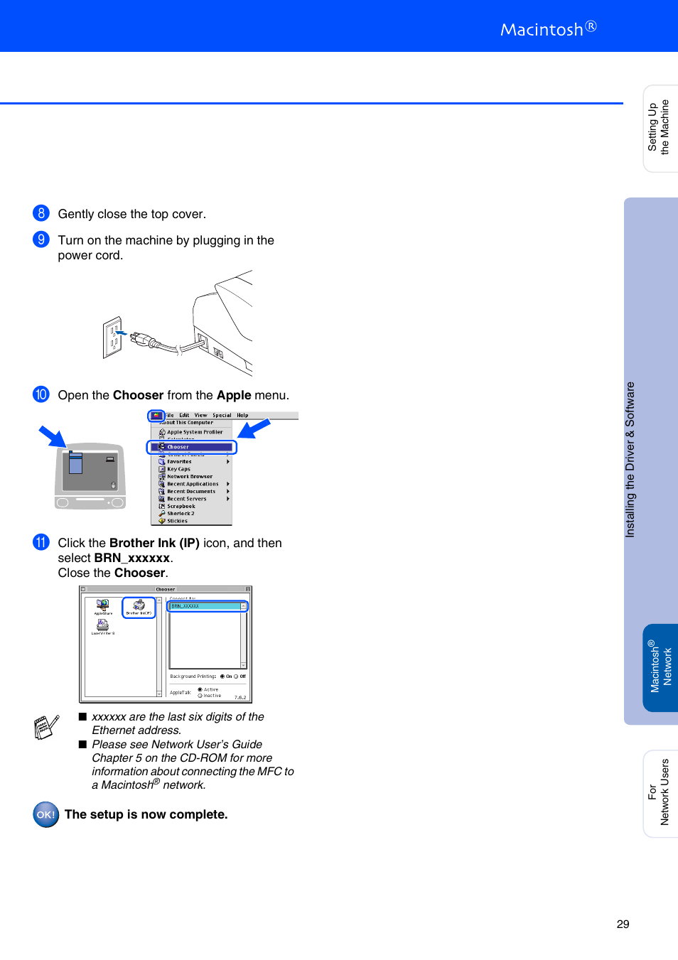 Brother MFC-3340CN User Manual | Page 31 / 37