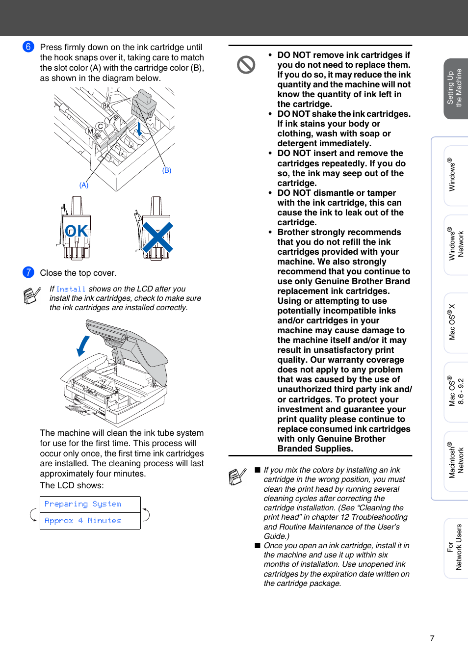 Brother MFC-3340CN User Manual | Page 9 / 37