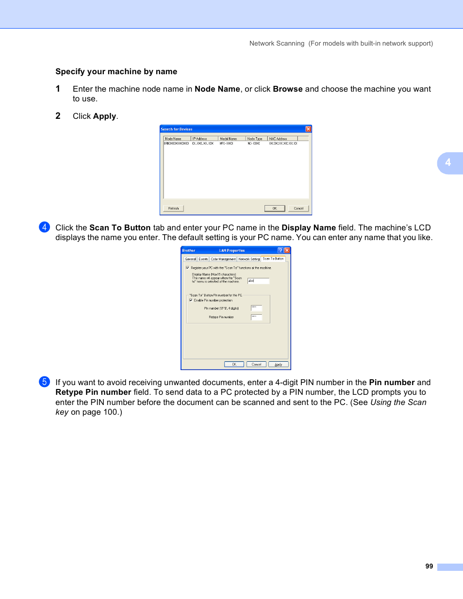 Brother DCP-385C User Manual | Page 107 / 256