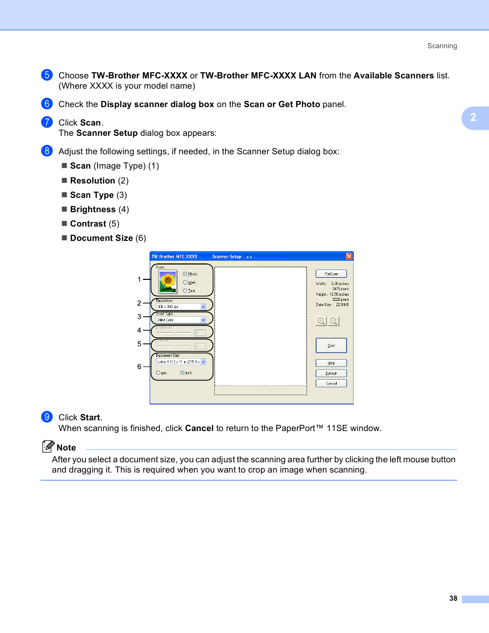 Brother DCP-385C User Manual | Page 46 / 256