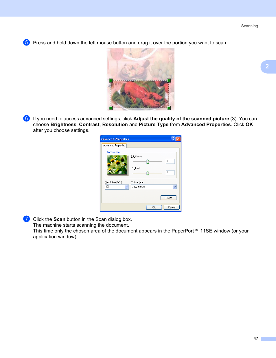 Brother DCP-385C User Manual | Page 55 / 256