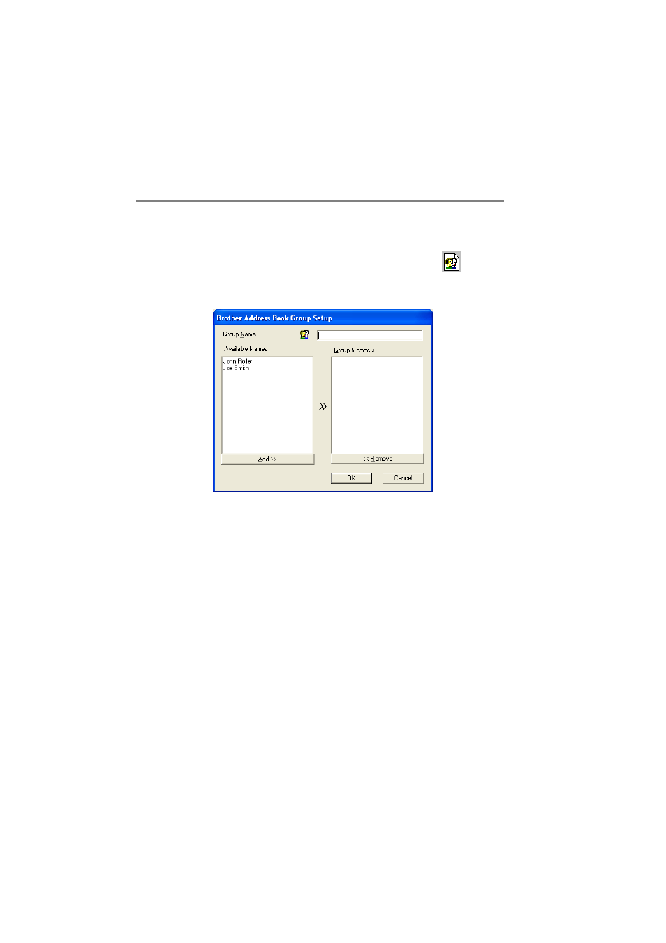 Setting up a group for broadcasting, Setting up a group for broadcasting -11 | Brother MFC-3320CN User Manual | Page 89 / 105