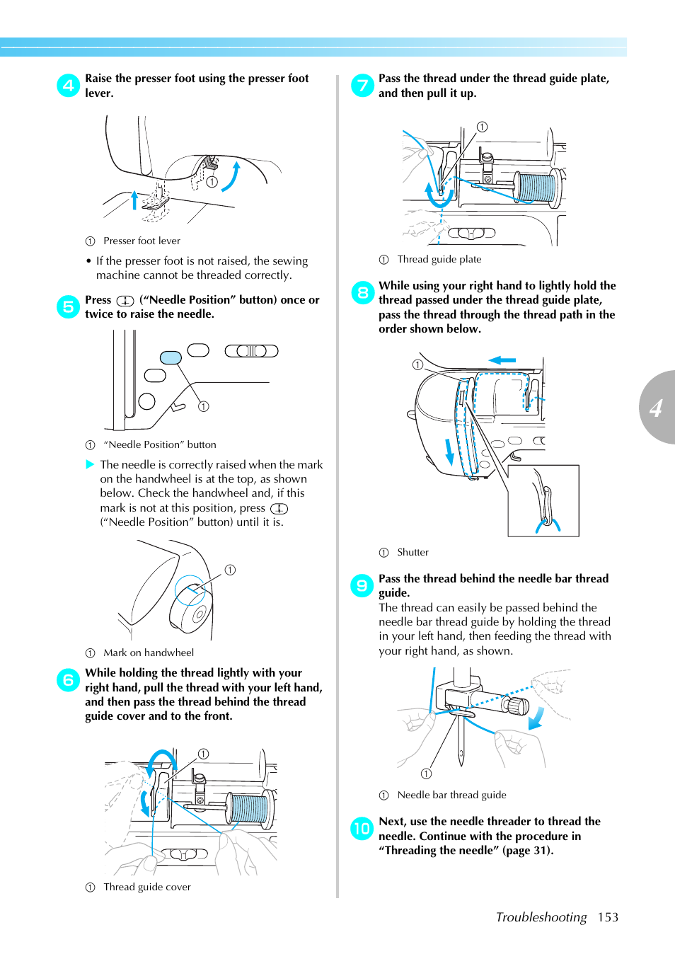 Brother NX-800 User Manual | Page 155 / 176