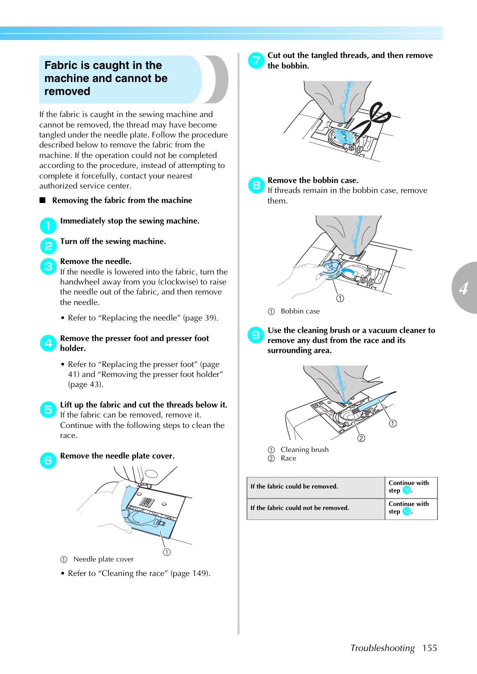 Brother NX-800 User Manual | Page 157 / 176