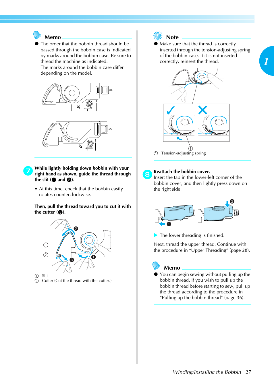 Brother NX-800 User Manual | Page 29 / 176