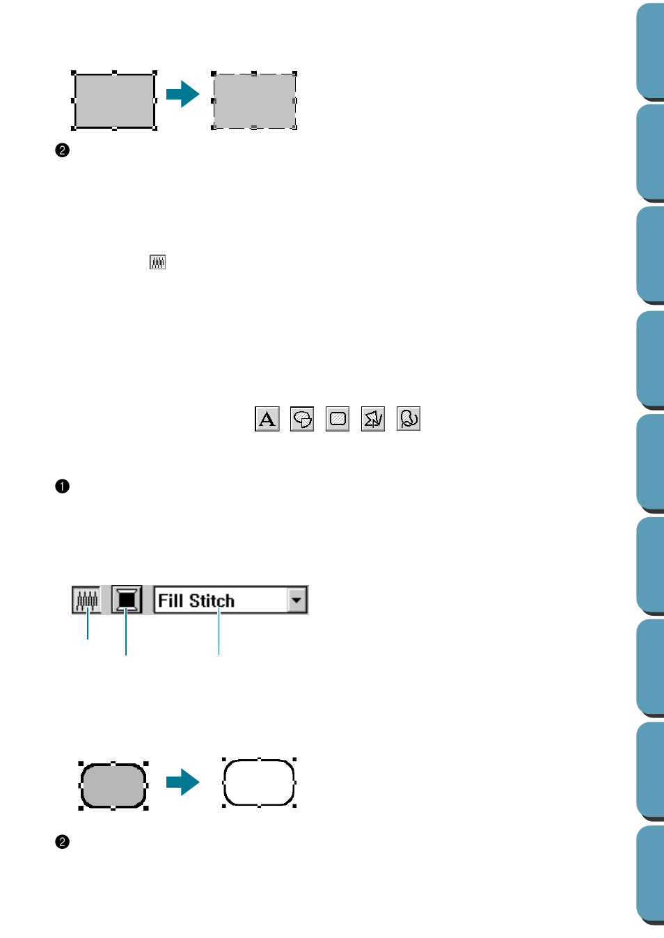 Region sew | Brother PE-DESIGN Ver.432 User Manual | Page 152 / 252