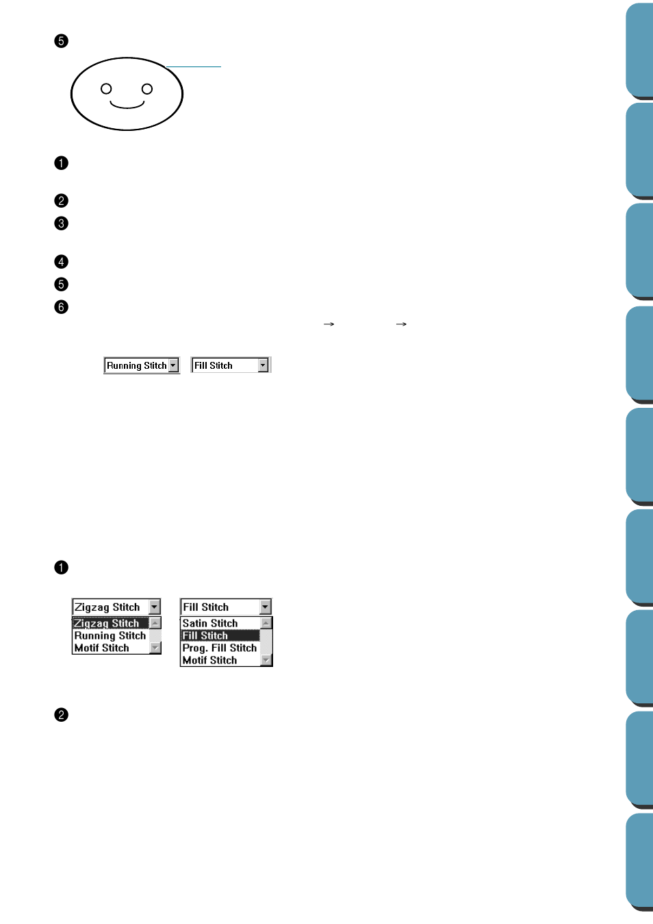 Stitch | Brother PE-DESIGN Ver.432 User Manual | Page 155 / 252