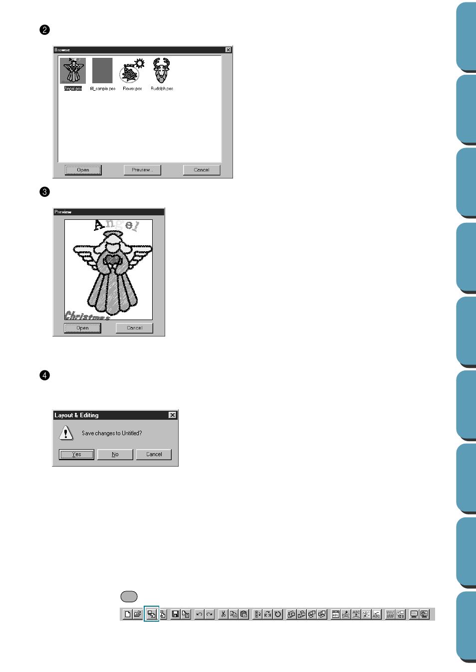 Import – from file | Brother PE-DESIGN Ver.432 User Manual | Page 159 / 252