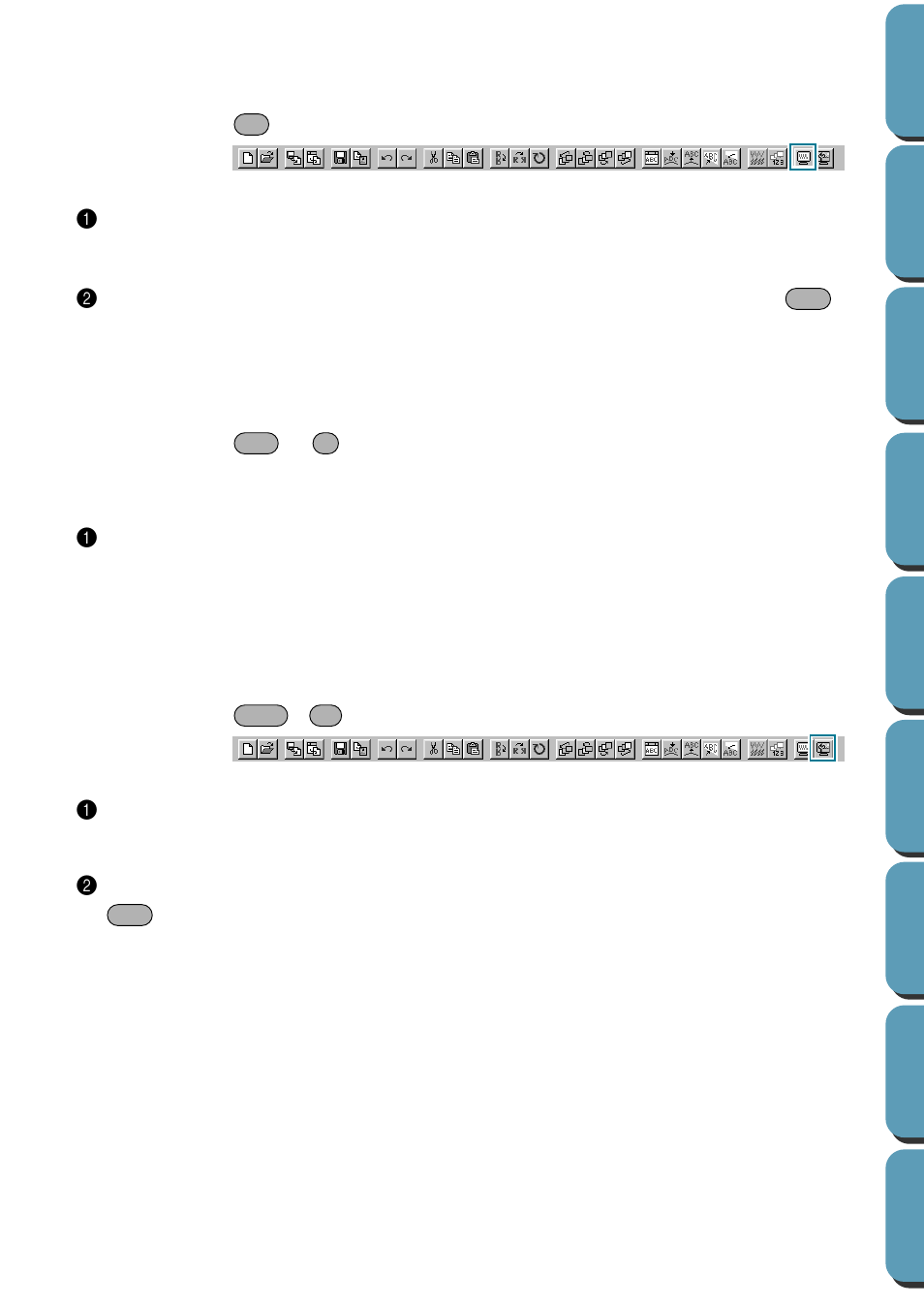 Preview, Refresh window, Realistic preview | Realistic preview attribute setting | Brother PE-DESIGN Ver.432 User Manual | Page 200 / 252