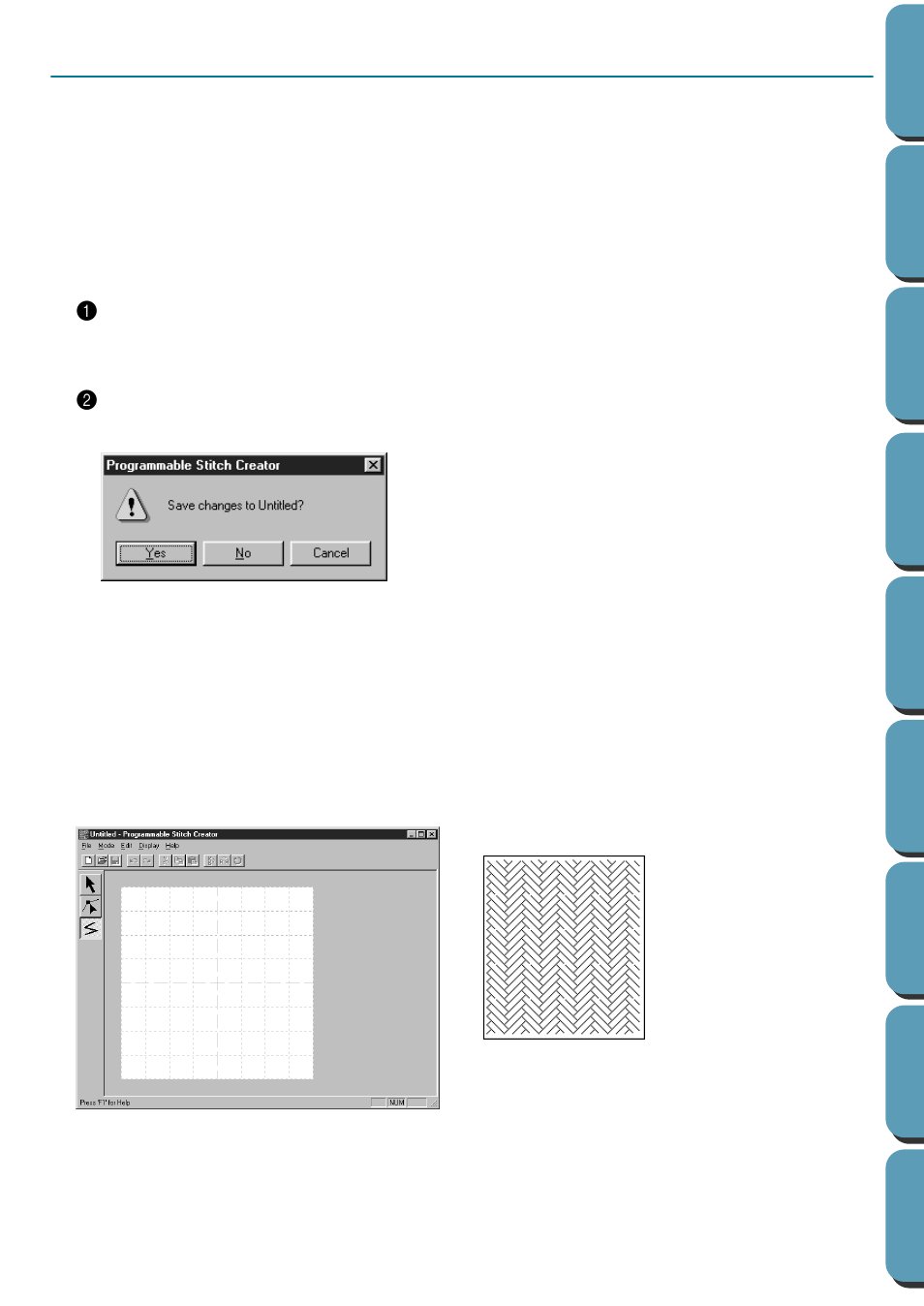 Mode menu, Fill mode | Brother PE-DESIGN Ver.432 User Manual | Page 230 / 252
