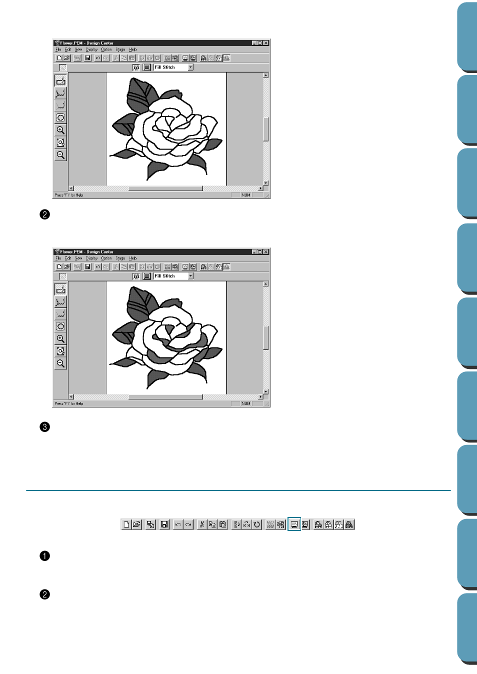 Step 8 previewing the image, Previewing the image, Step 8 | Brother PE-DESIGN Ver.432 User Manual | Page 32 / 252