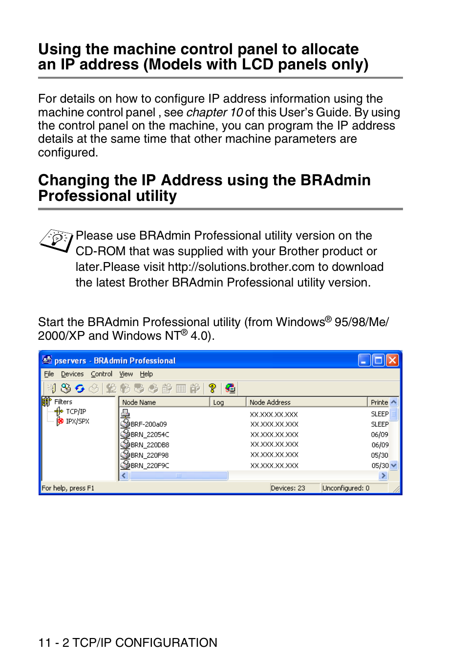 Brother MFC 8840D User Manual | Page 113 / 176