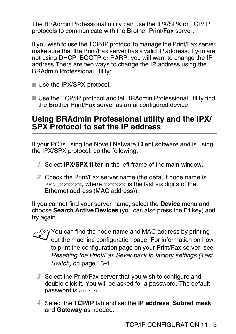 Brother MFC 8840D User Manual | Page 114 / 176