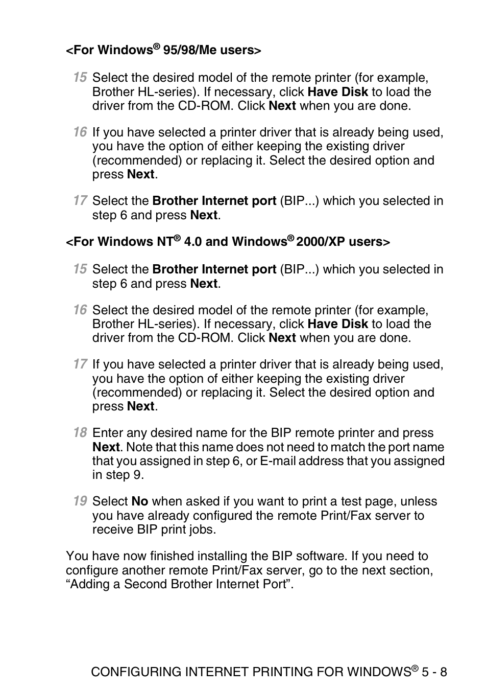 Brother MFC 8840D User Manual | Page 54 / 176