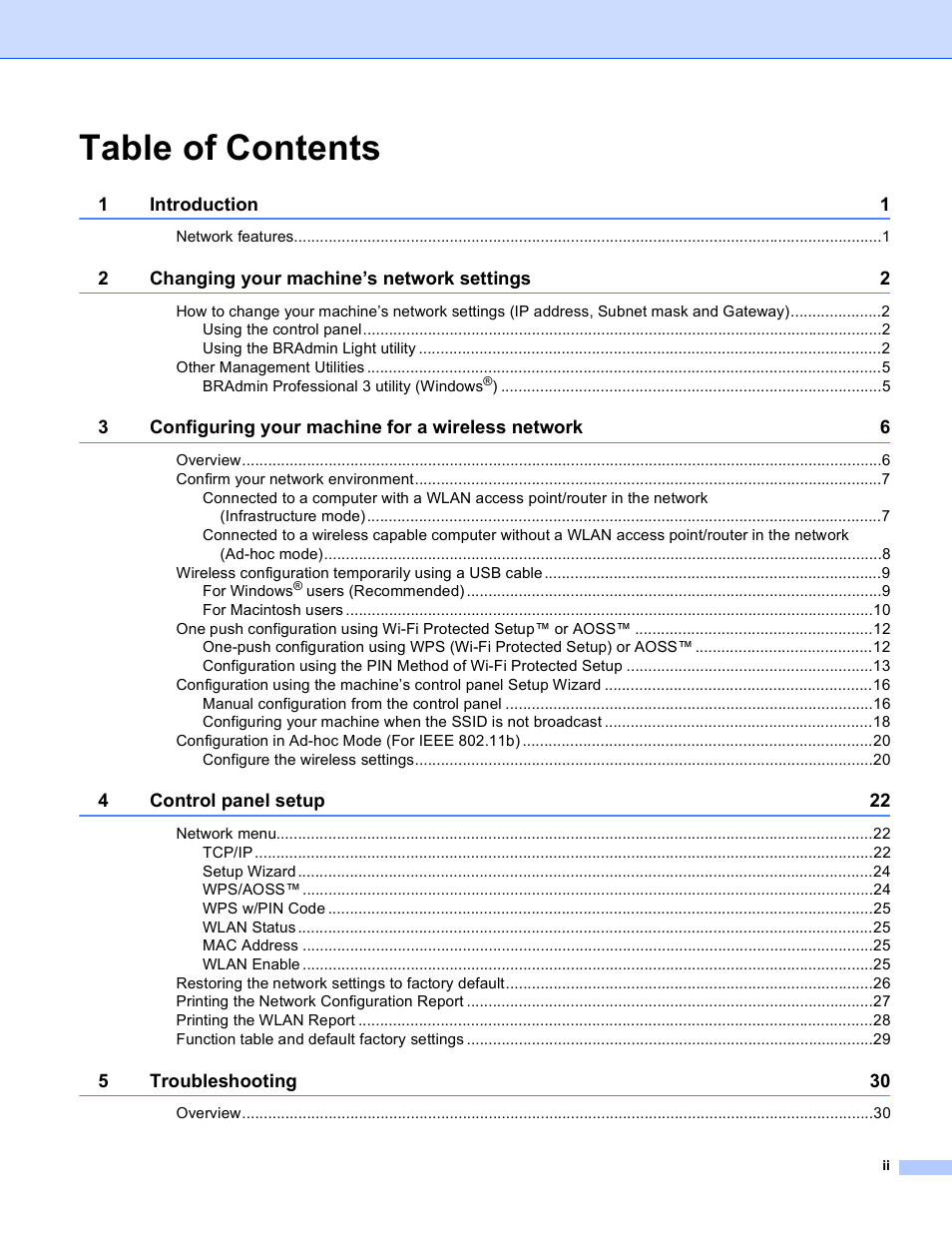 Brother DCP-J140W User Manual | Page 3 / 41