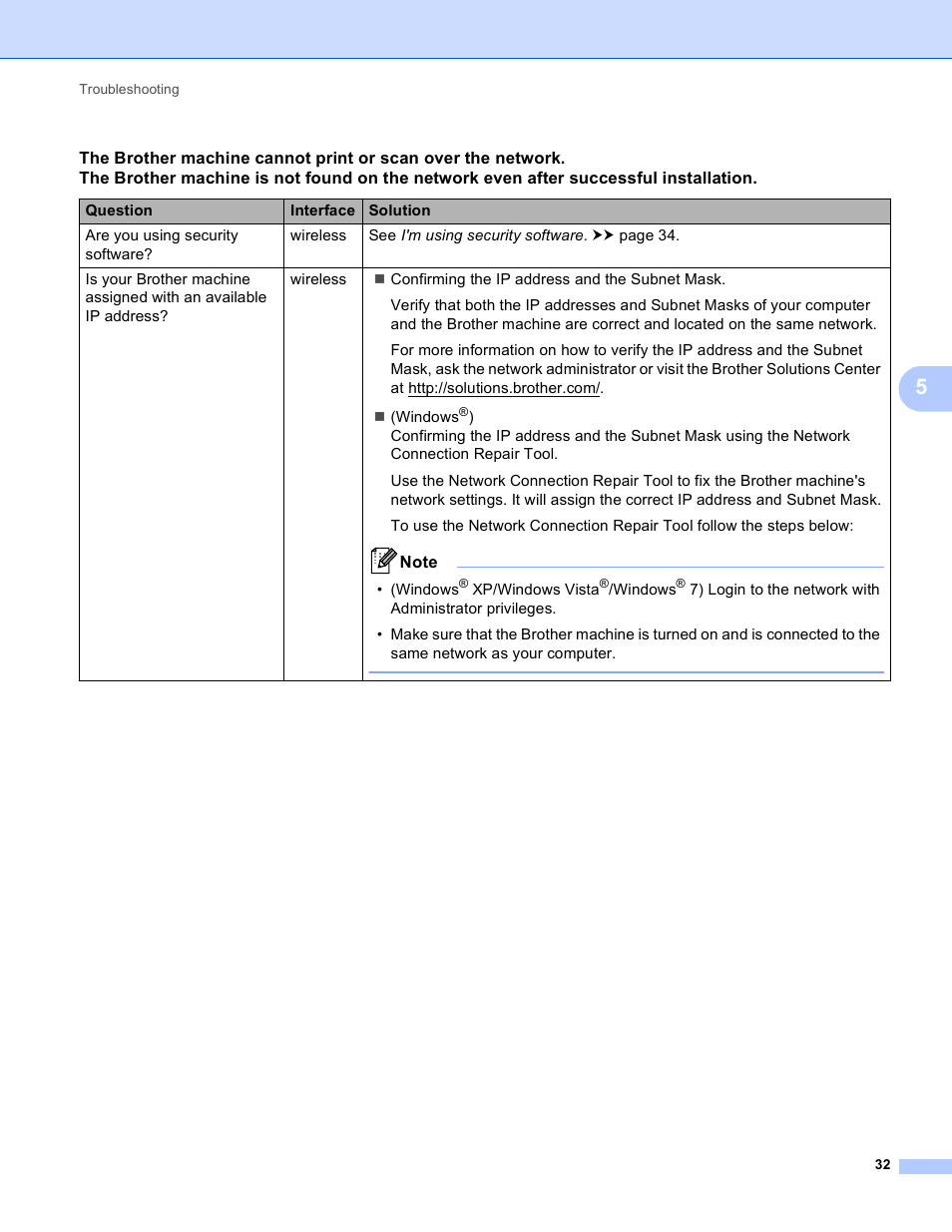 Brother DCP-J140W User Manual | Page 36 / 41