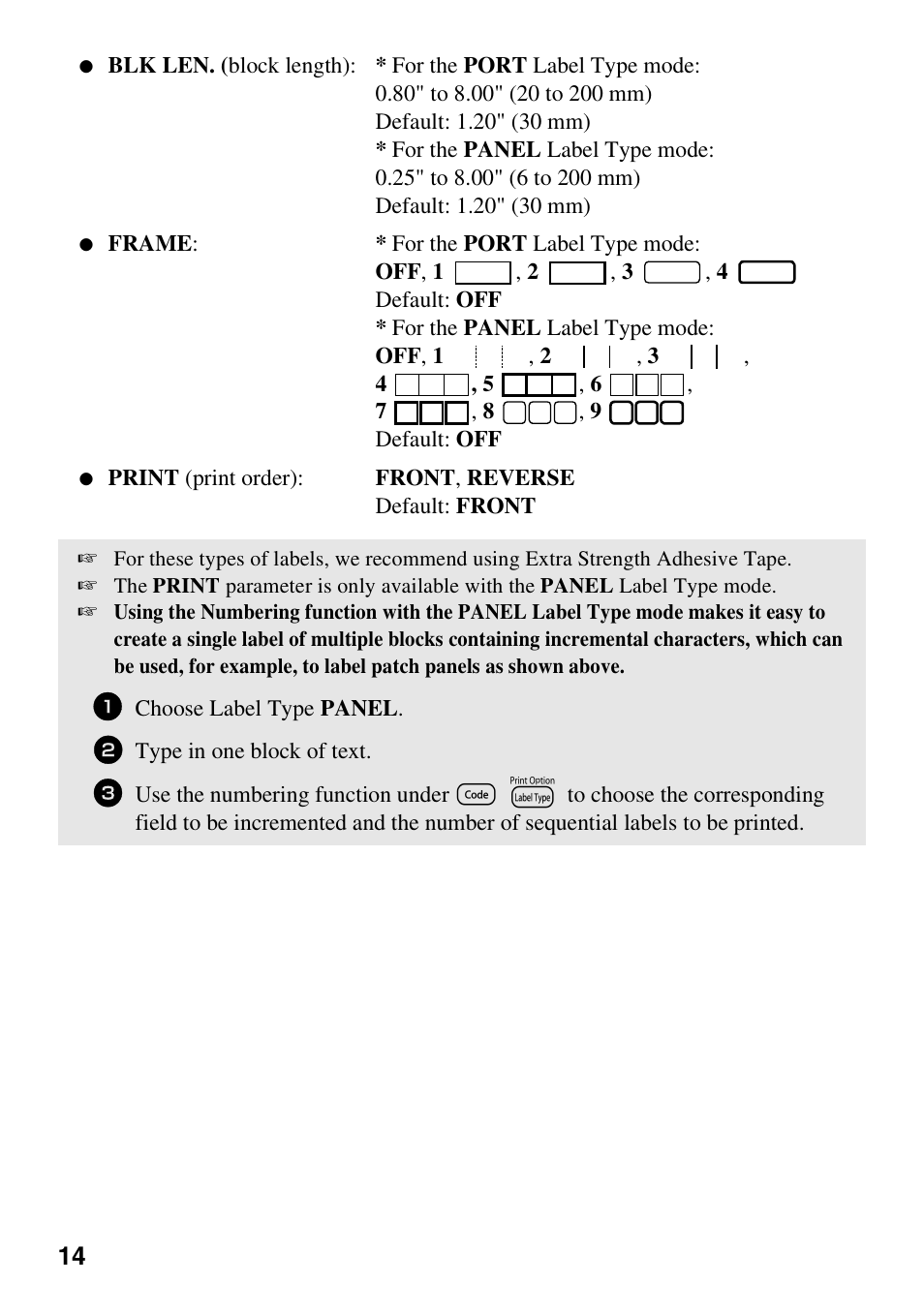 Brother PT-1600 User Manual | Page 22 / 152