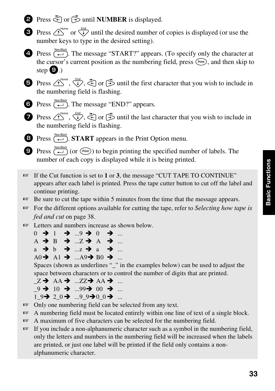 Brother PT-1600 User Manual | Page 41 / 152