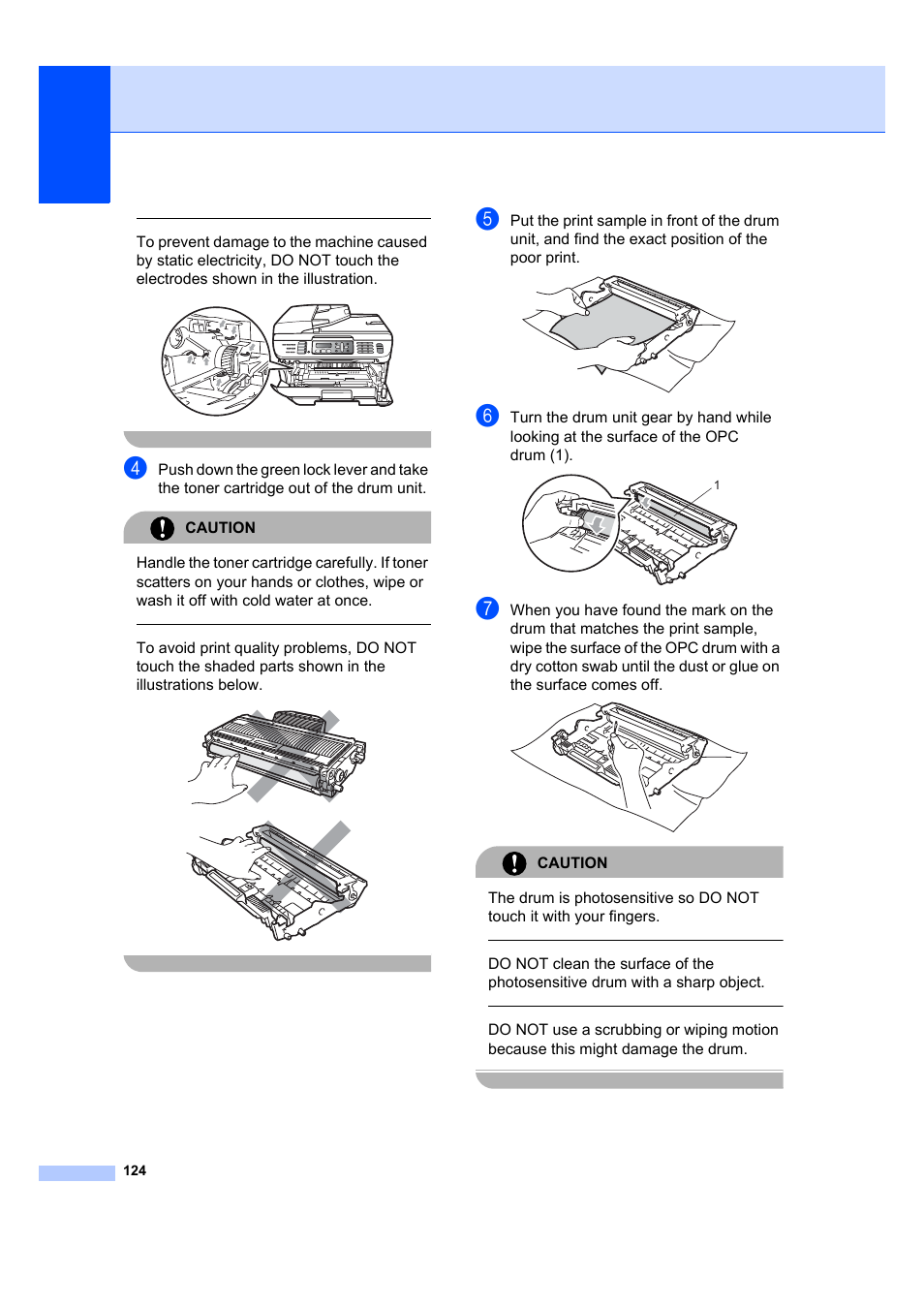 Caution | Brother MFC 7840W User Manual | Page 138 / 192