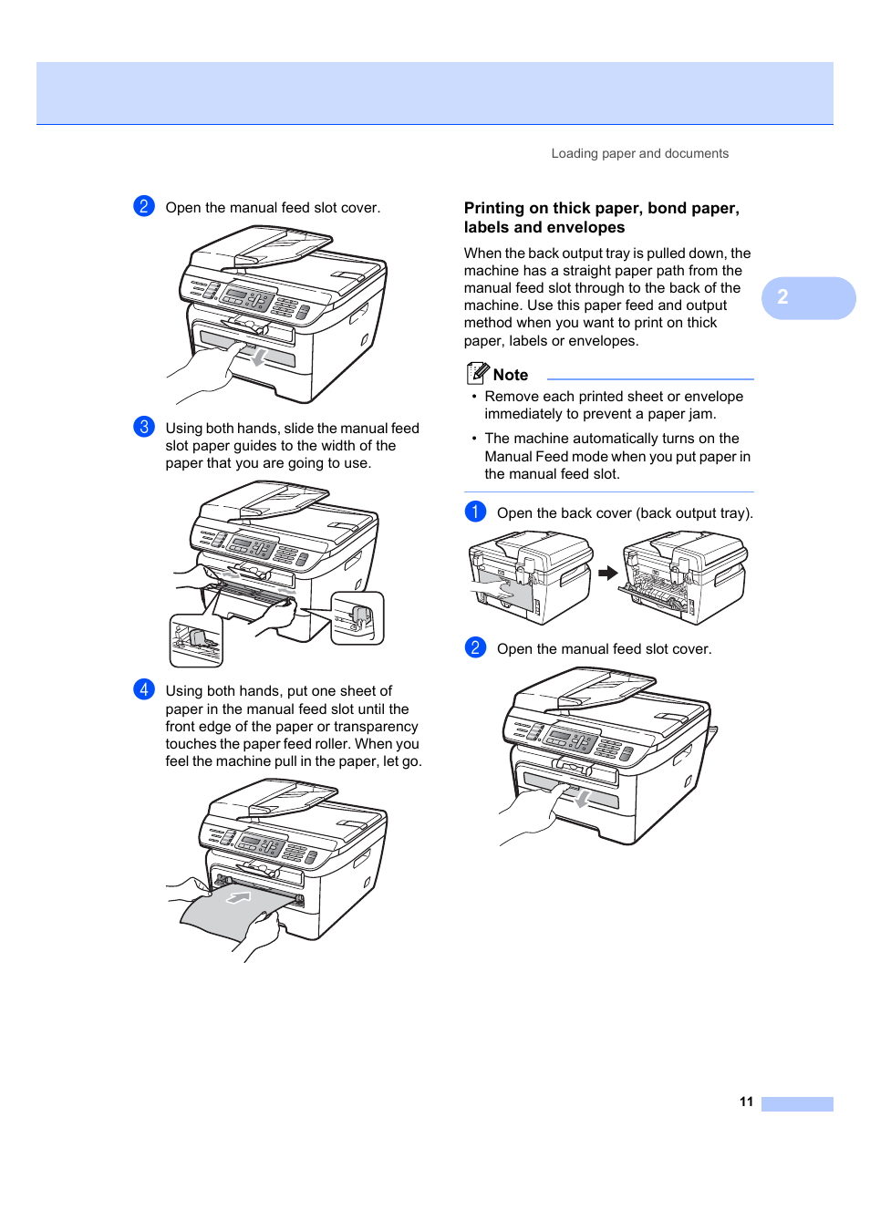 Brother MFC 7840W User Manual | Page 25 / 192