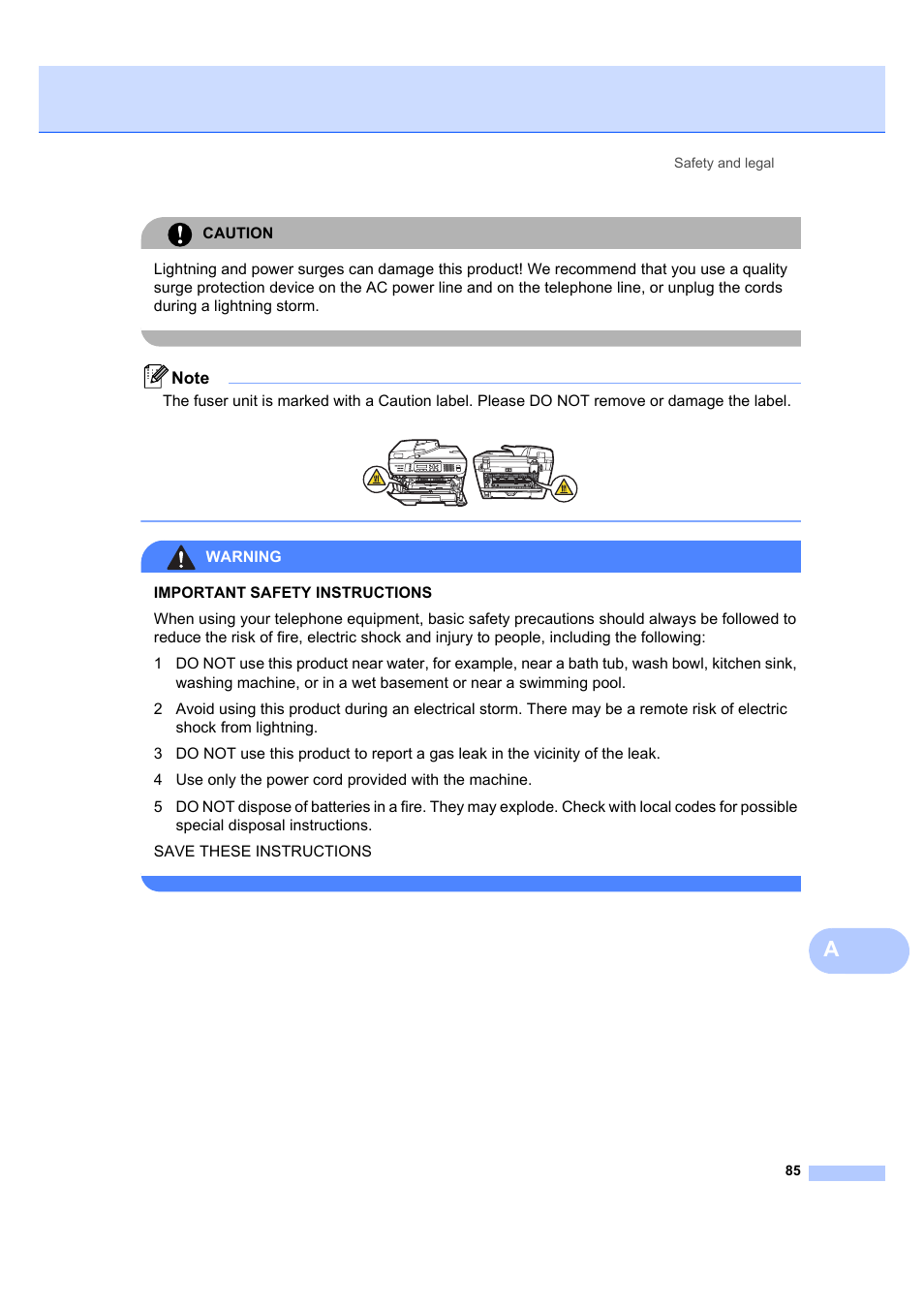 Brother MFC 7840W User Manual | Page 99 / 192