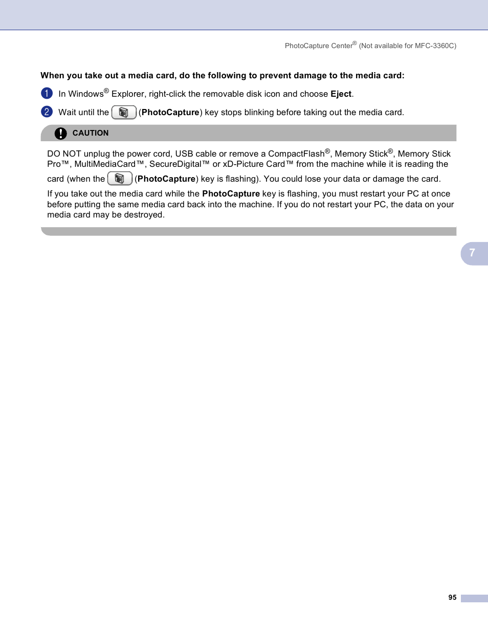 Brother MFC-3360C User Manual | Page 101 / 155