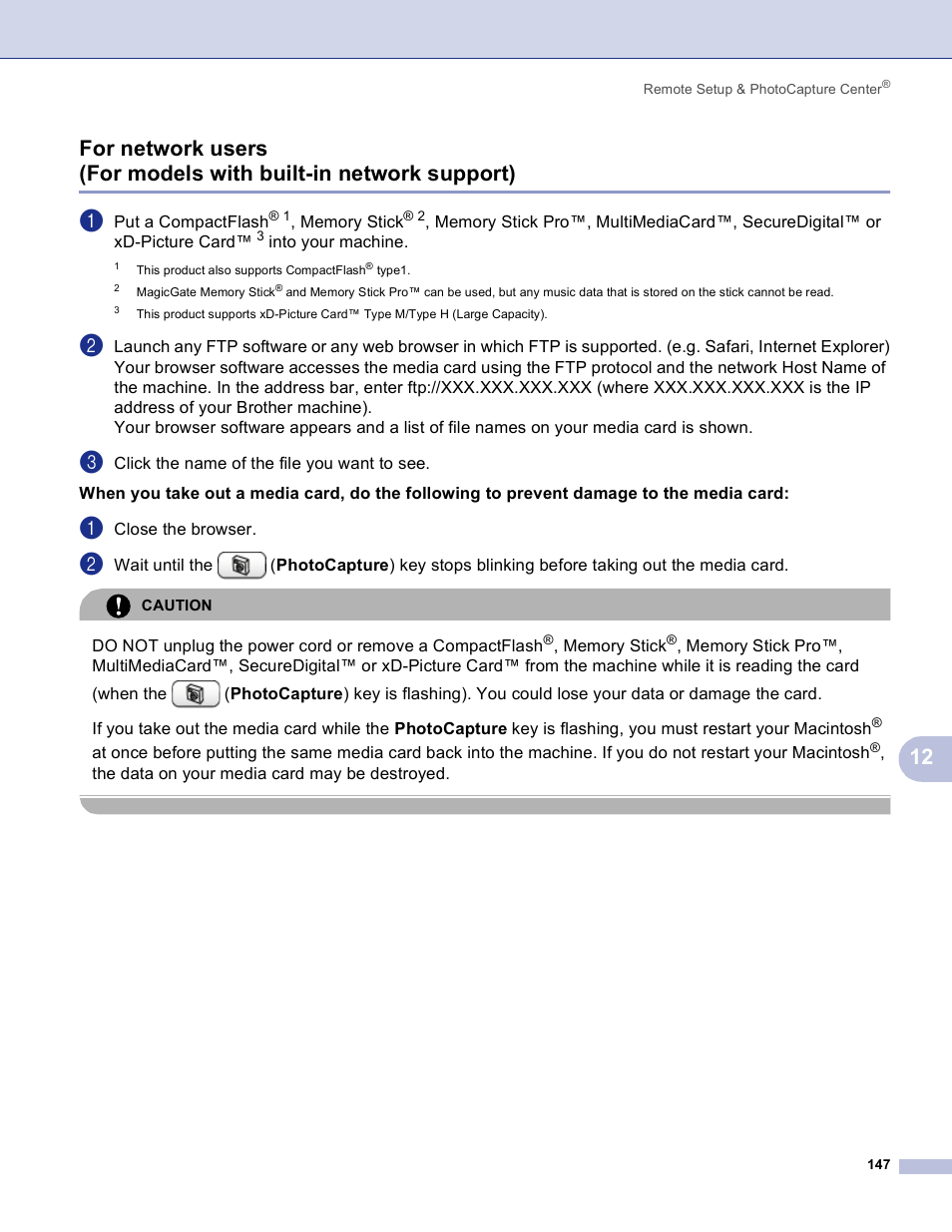 Brother MFC-3360C User Manual | Page 153 / 155