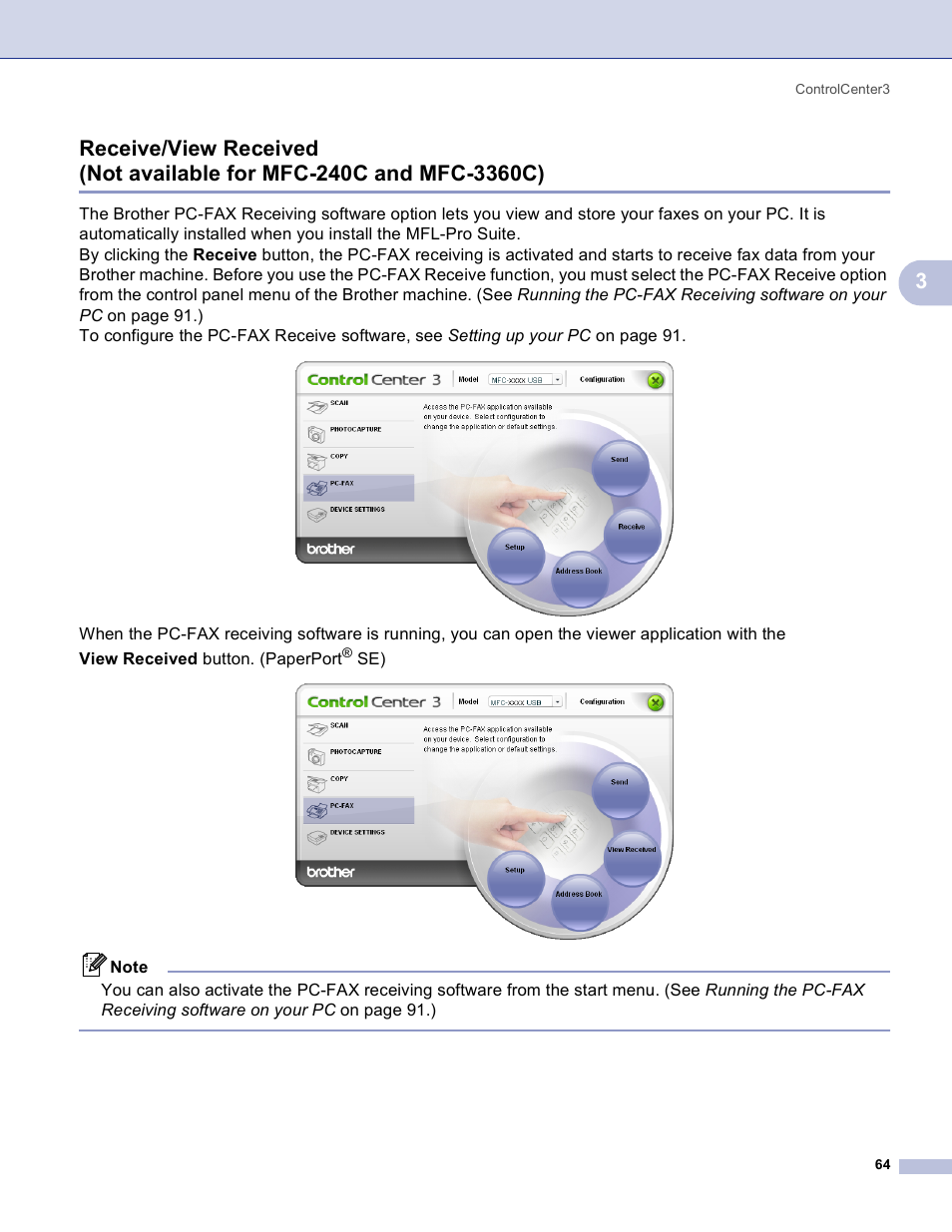 Brother MFC-3360C User Manual | Page 70 / 155