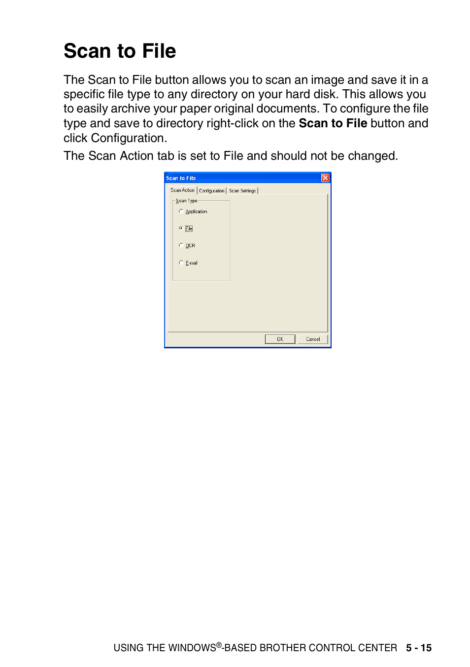 Scan to file, Scan to file -15 | Brother MFC 8220 User Manual | Page 103 / 198