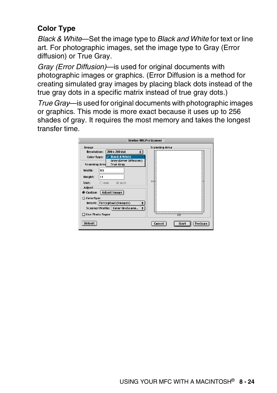 Brother MFC 8220 User Manual | Page 175 / 198