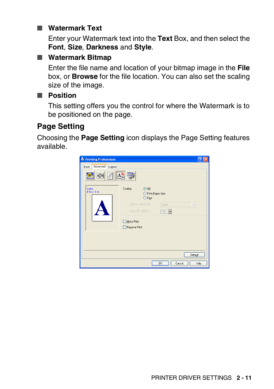Brother MFC 8220 User Manual | Page 31 / 198
