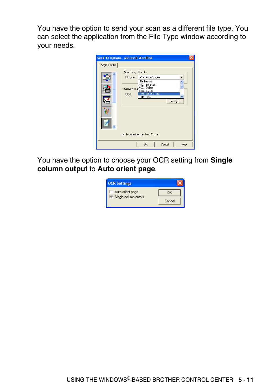 O 5-11 | Brother MFC 8220 User Manual | Page 99 / 198