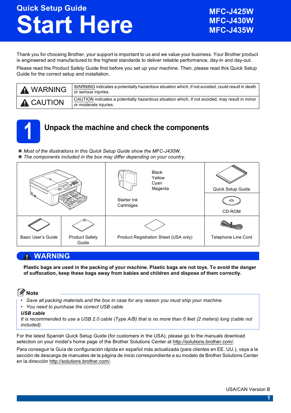 Brother MFC-J430W User Manual | 36 pages