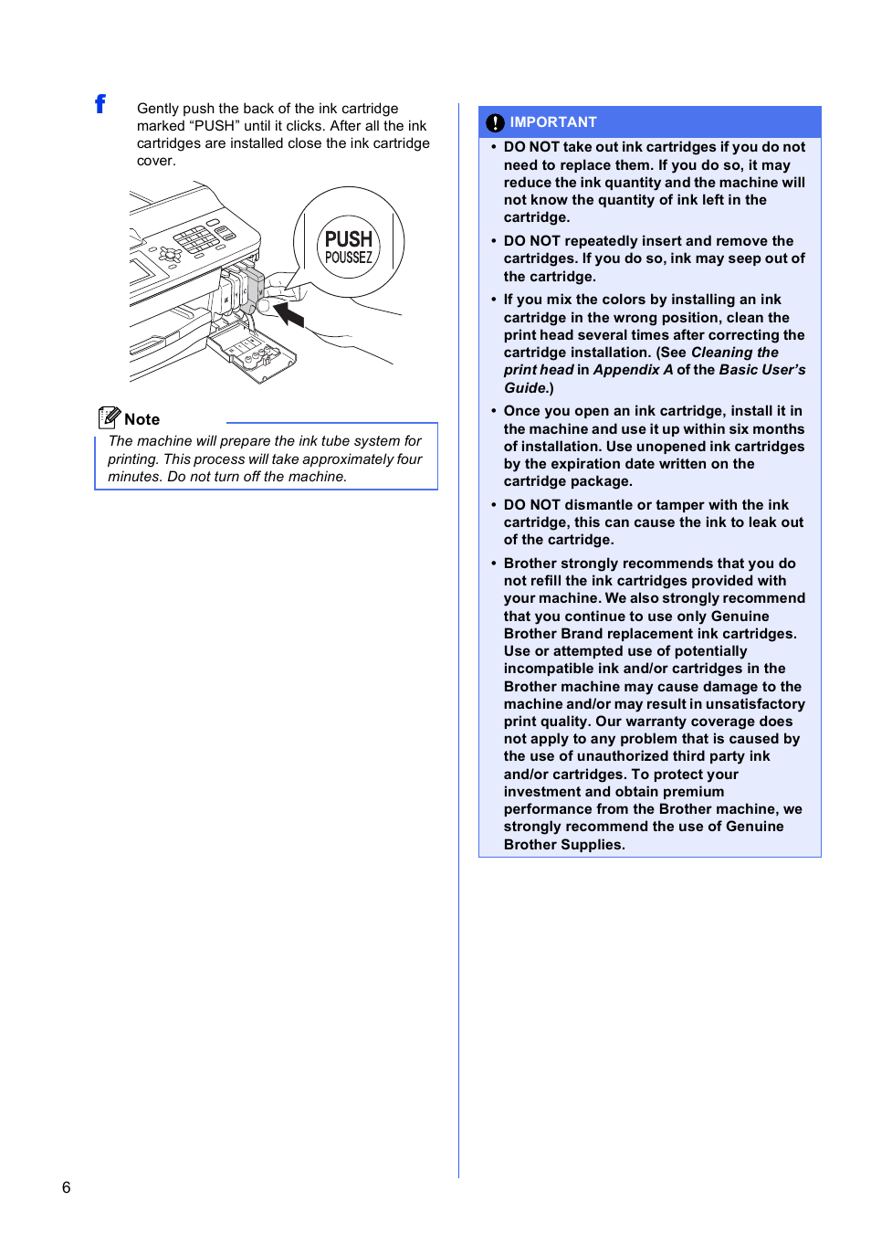 Brother MFC-J430W User Manual | Page 6 / 36