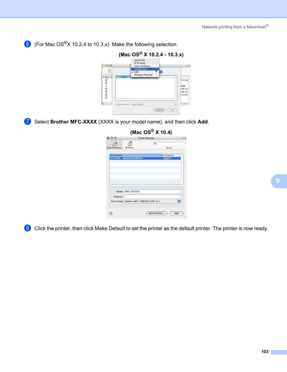 Brother MFC-685CW User Manual | Page 111 / 136