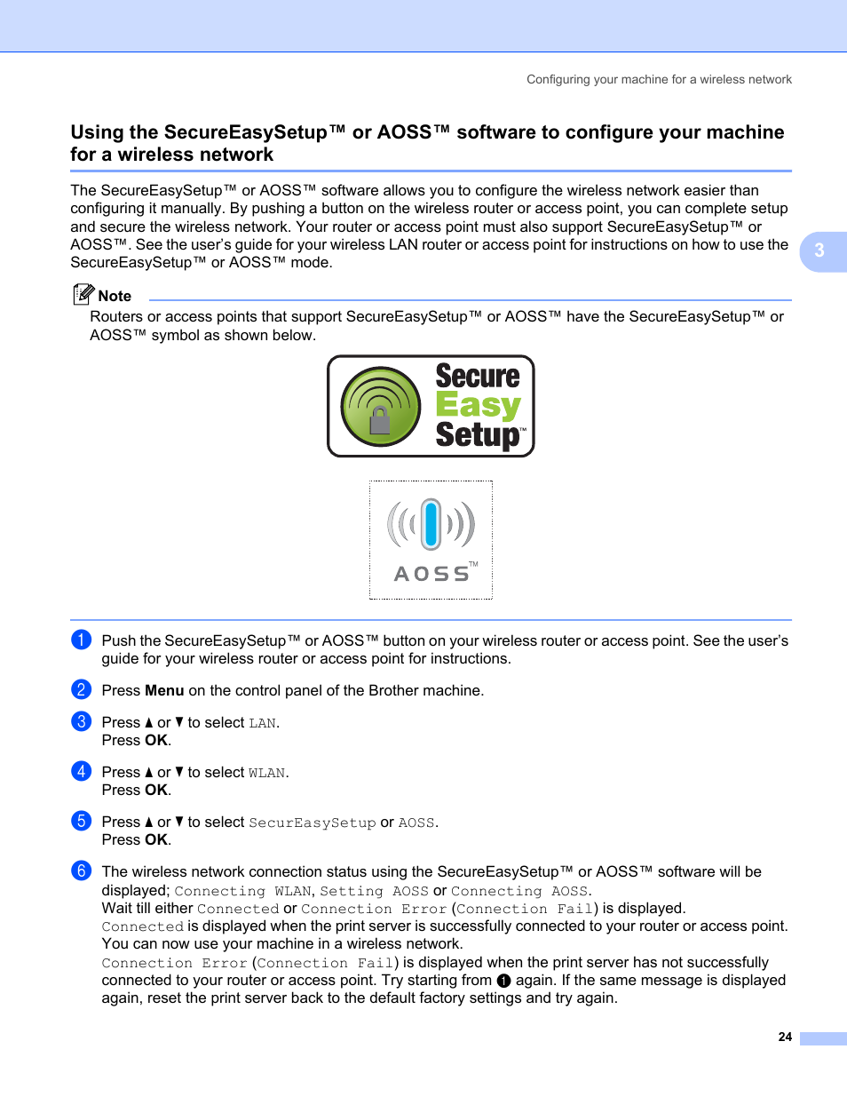 For a wireless network | Brother MFC-685CW User Manual | Page 32 / 136