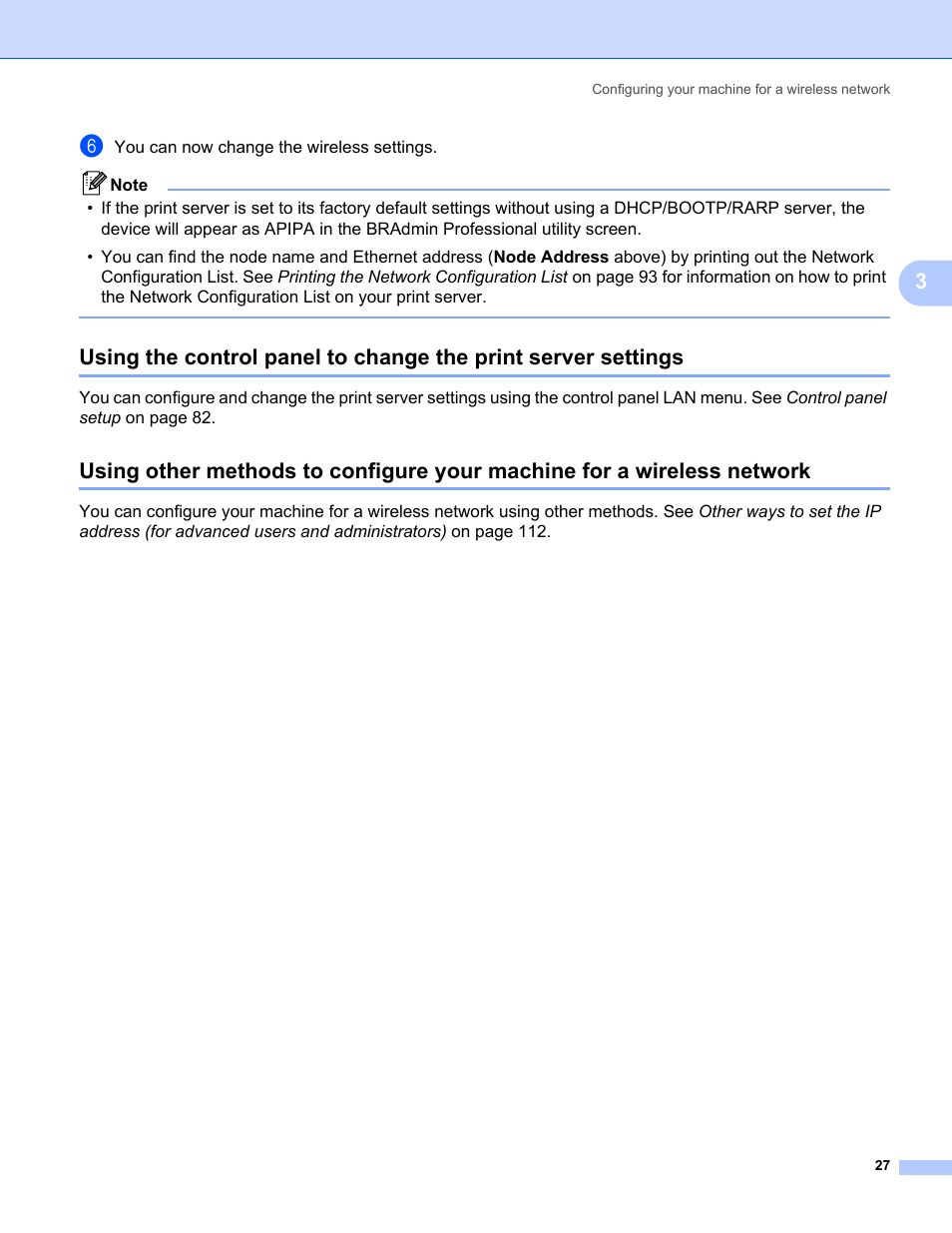 Brother MFC-685CW User Manual | Page 35 / 136